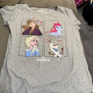 Girls frozen tshirt size XL